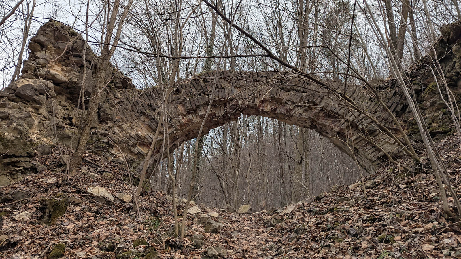 Diabelski most - jeden z łuków