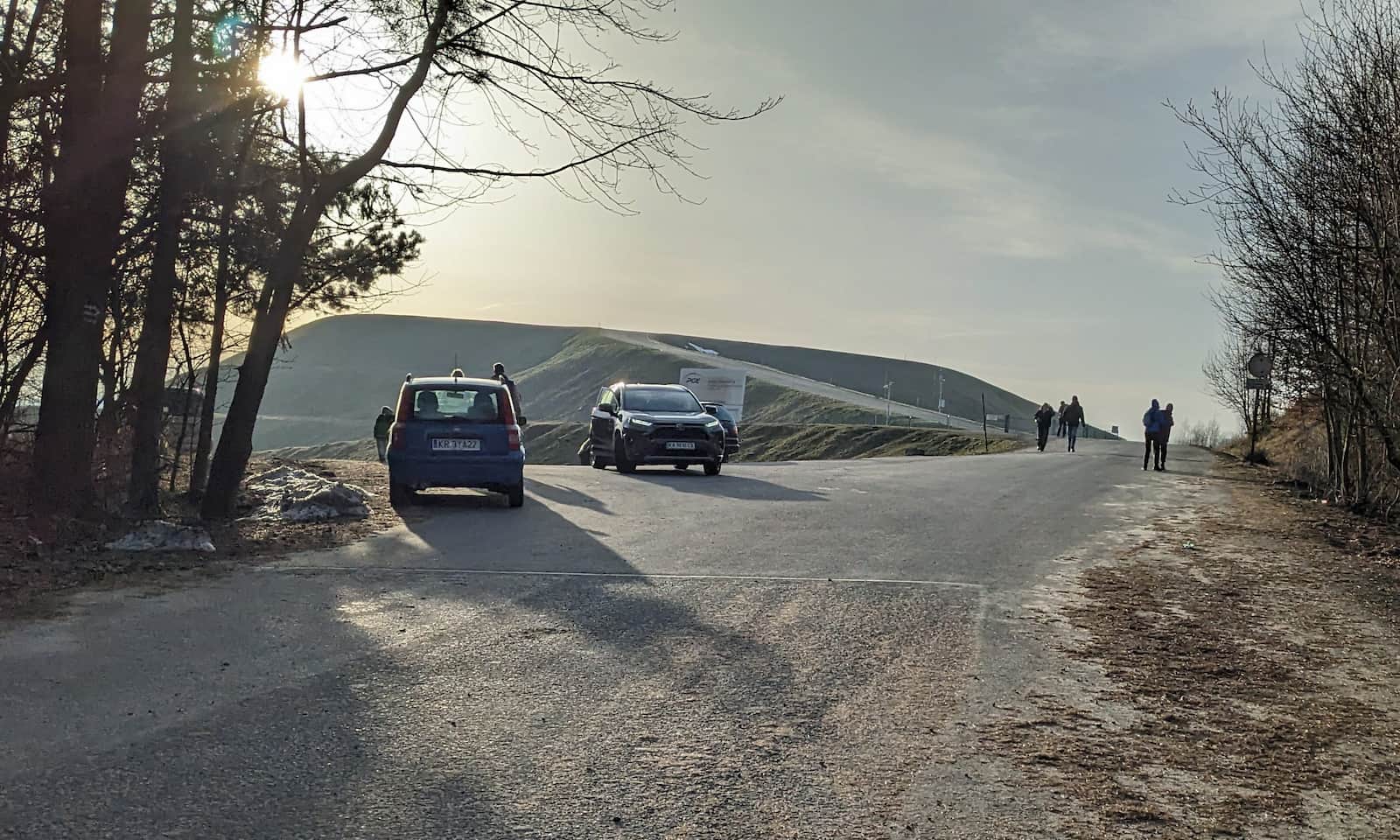 Droga dojazdowa na Górę Żar