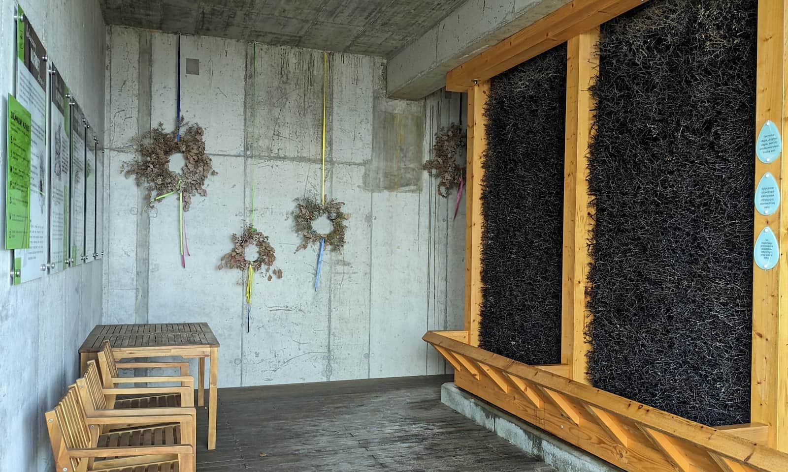 Skolnity - tężnia solankowa przy nowej wieży widokowej