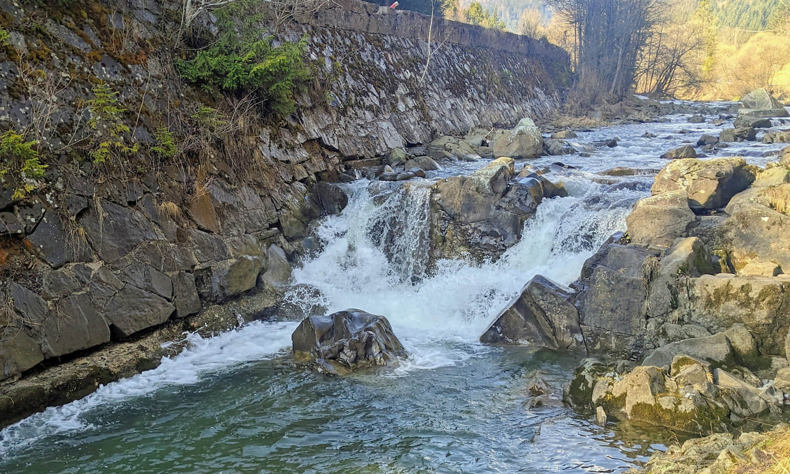 Wodospad Spad na Kamienicy w Szczawie. Fot. M. Mleczko