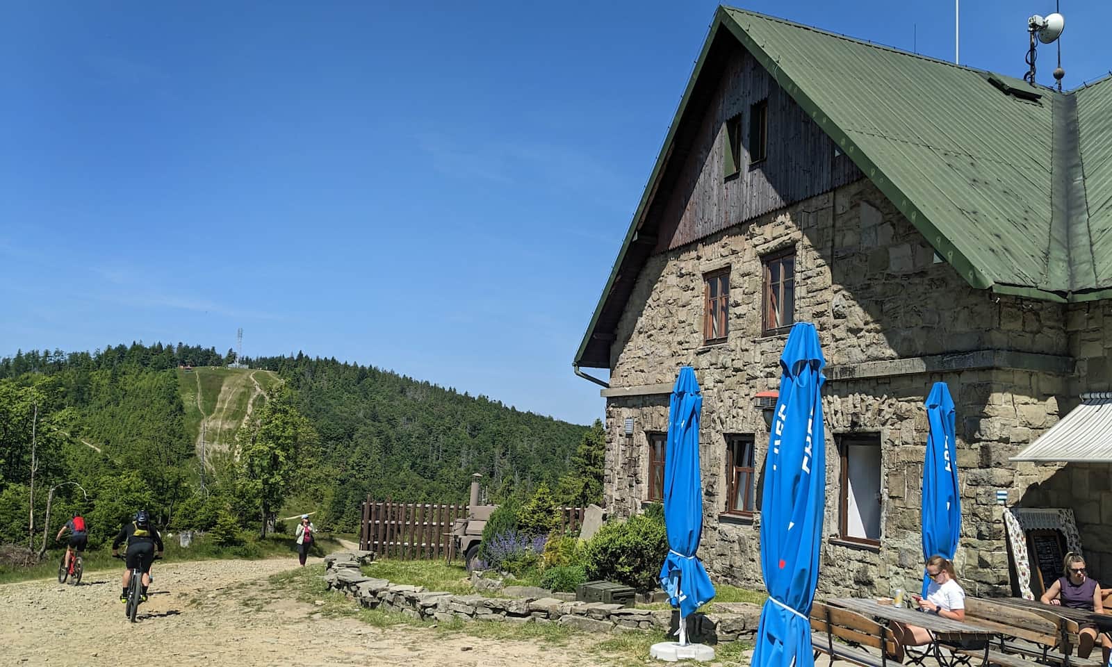 Klimczok - szczyt i schronisko PTTK