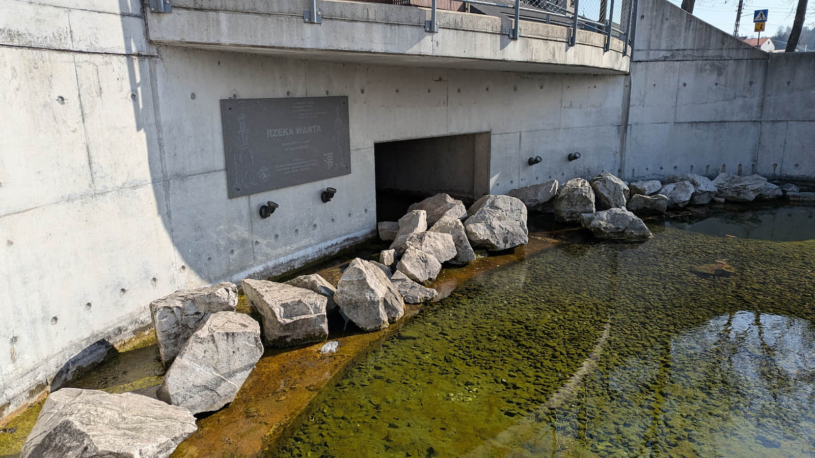 Rzeka Warta w Kromołowie