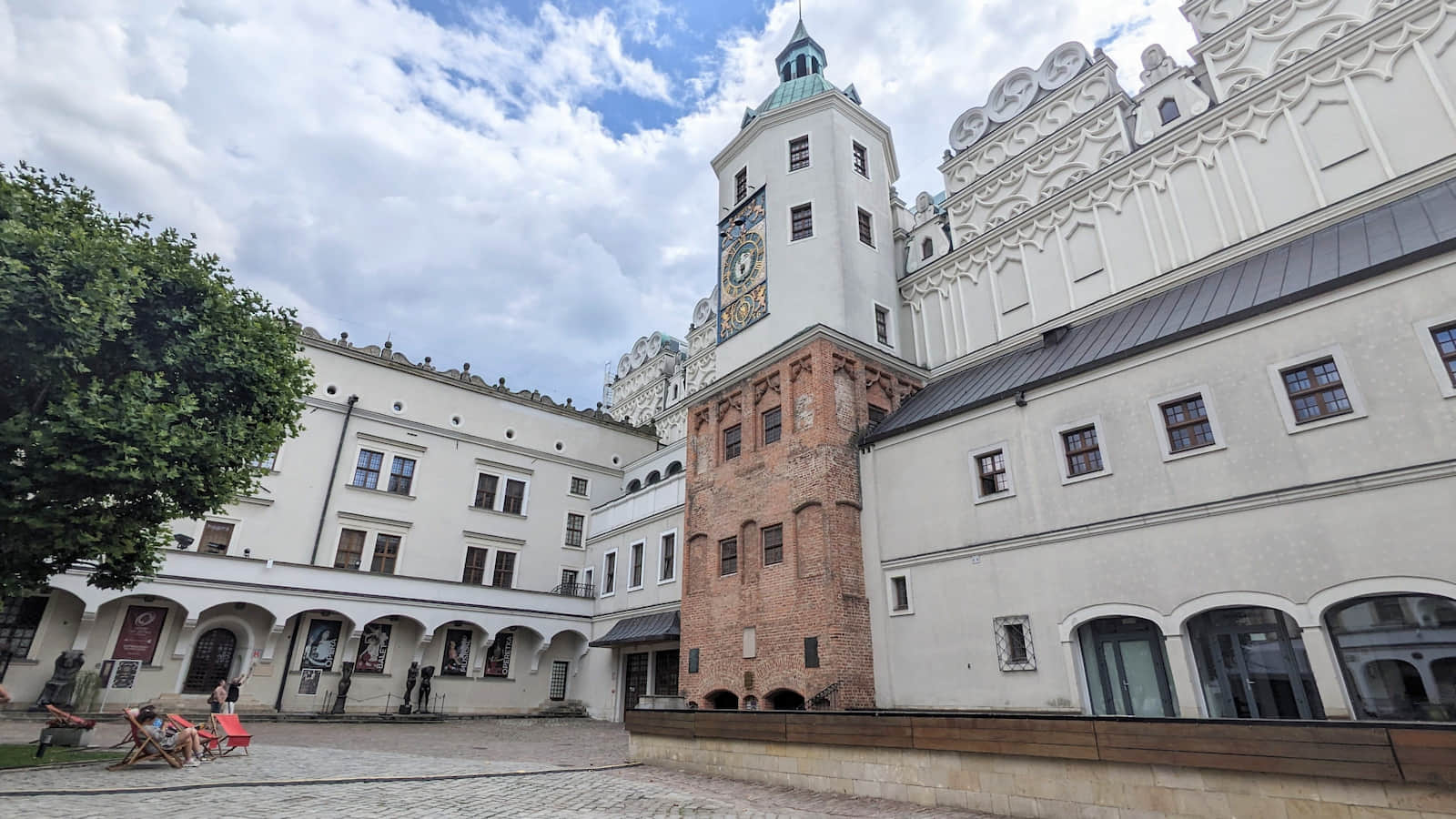Courtyard at the Pomeranian Dukes' Castle