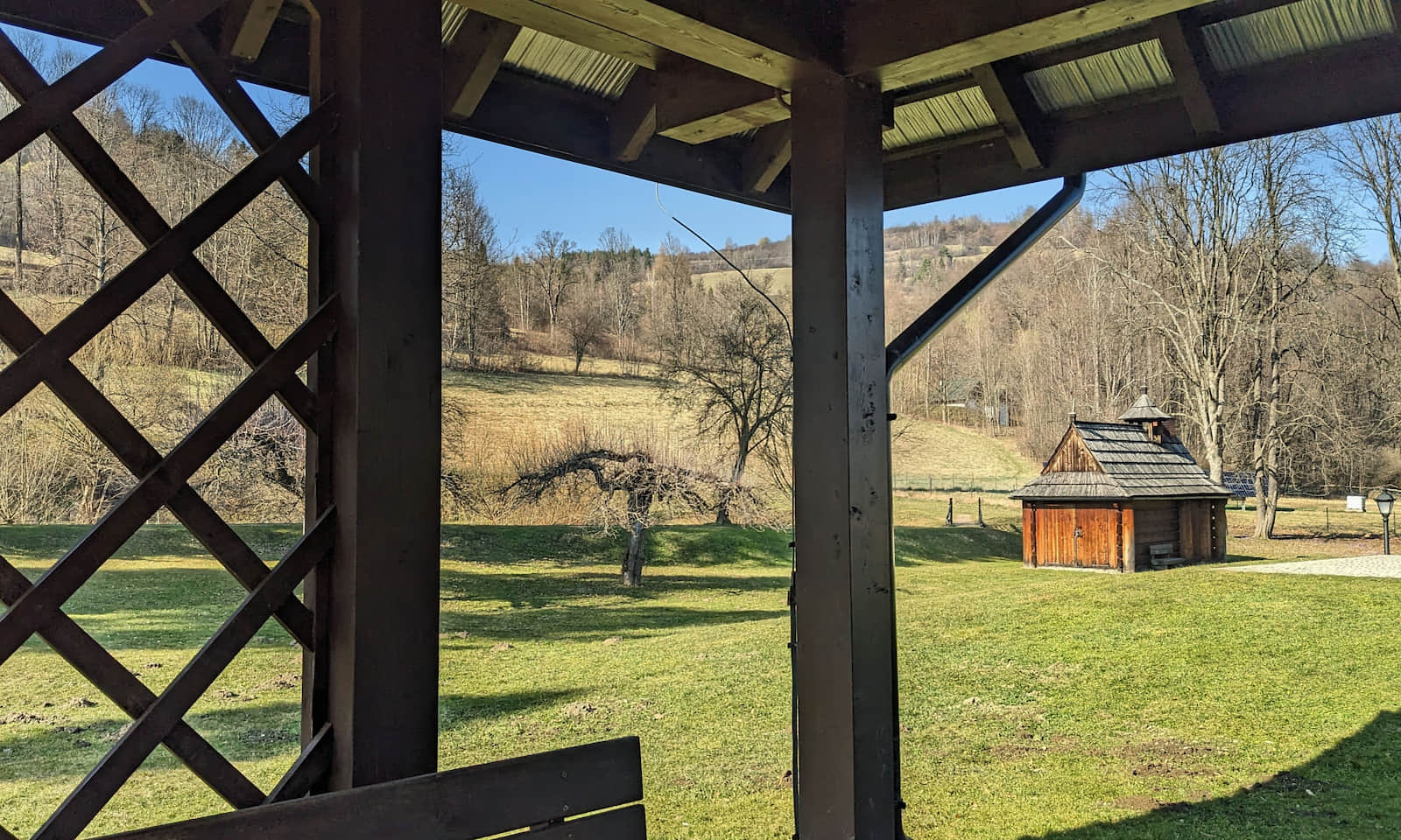 Park Wodzickich w Porębie Wielkiej