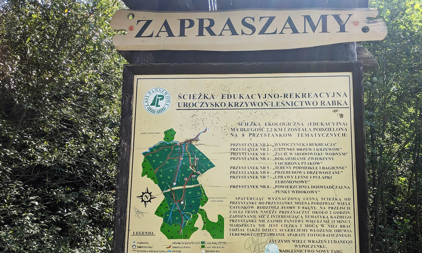Ścieżka edukacyjna Uroczysko Krzywoń
