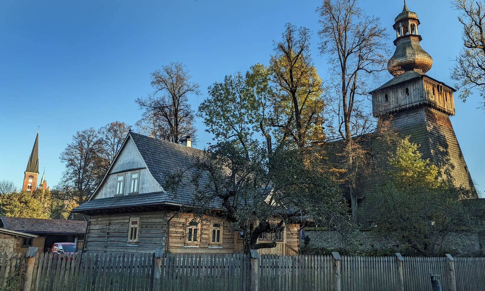 Rabka-Zdrój, zabytkowy kościół - dziś siedziba Muzeum im. W. Orkana