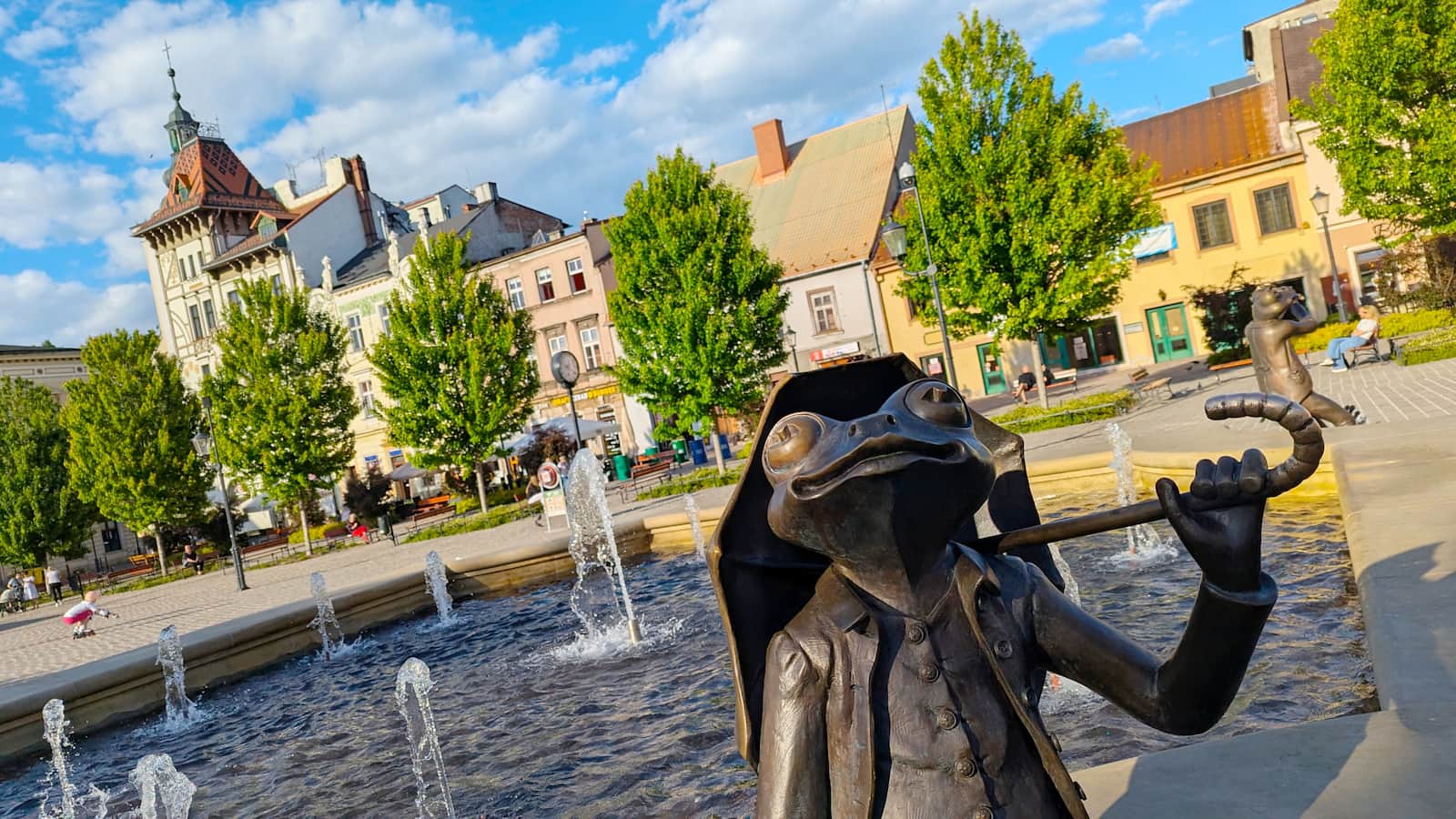 Fontanna na Placu Wojska Polskiego, Bielsko-Biała