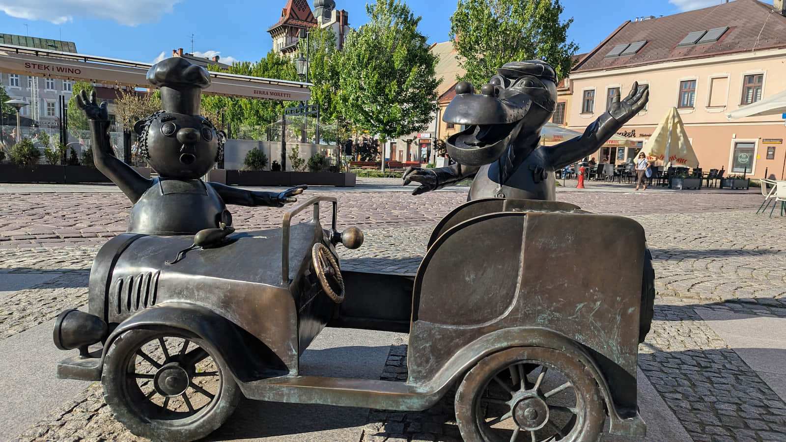 Pomnik postaci z bajek, Bielsko-Biała