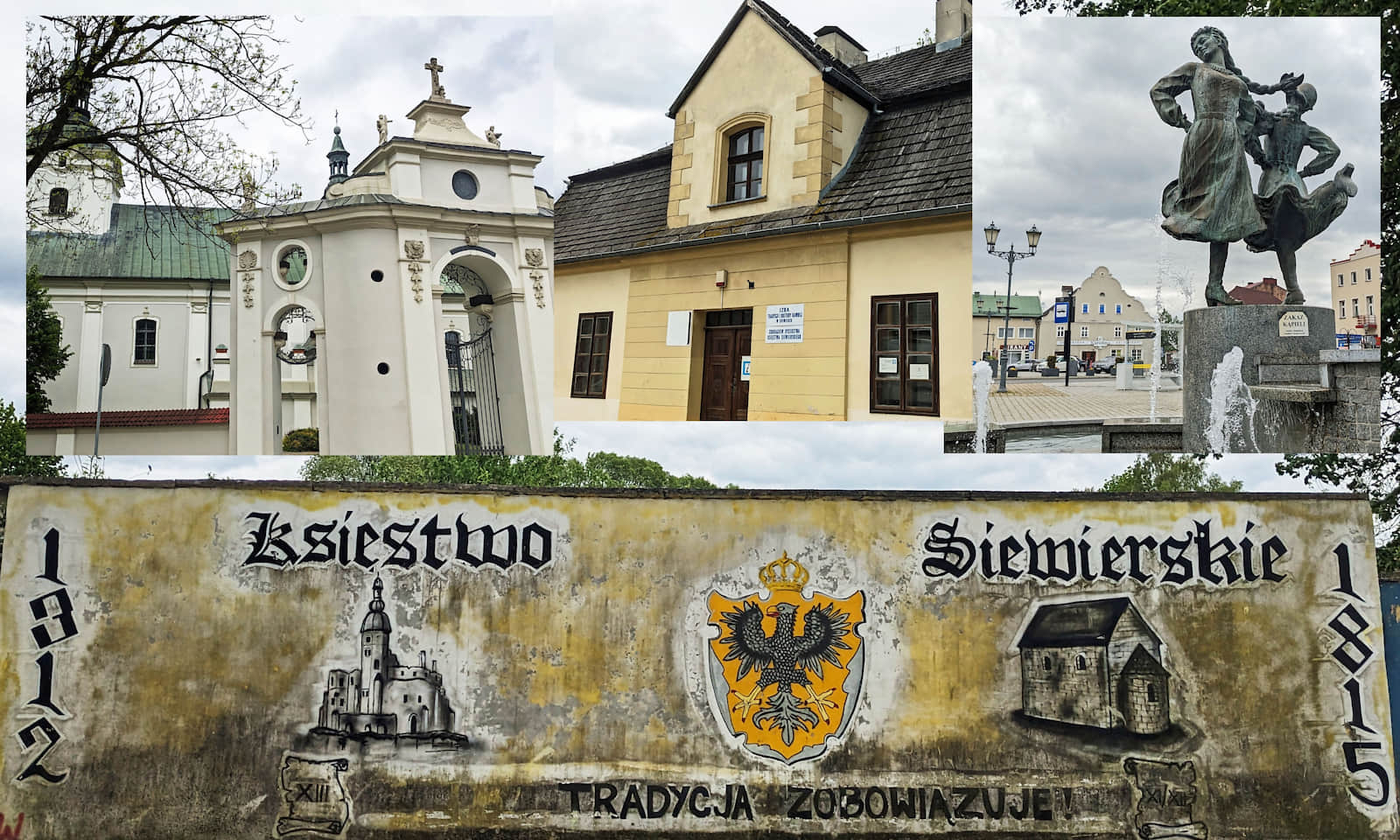 Ciekawe miejsca w Siewierzu: kościół św. Macieja, Izba Regionalna, Rynek