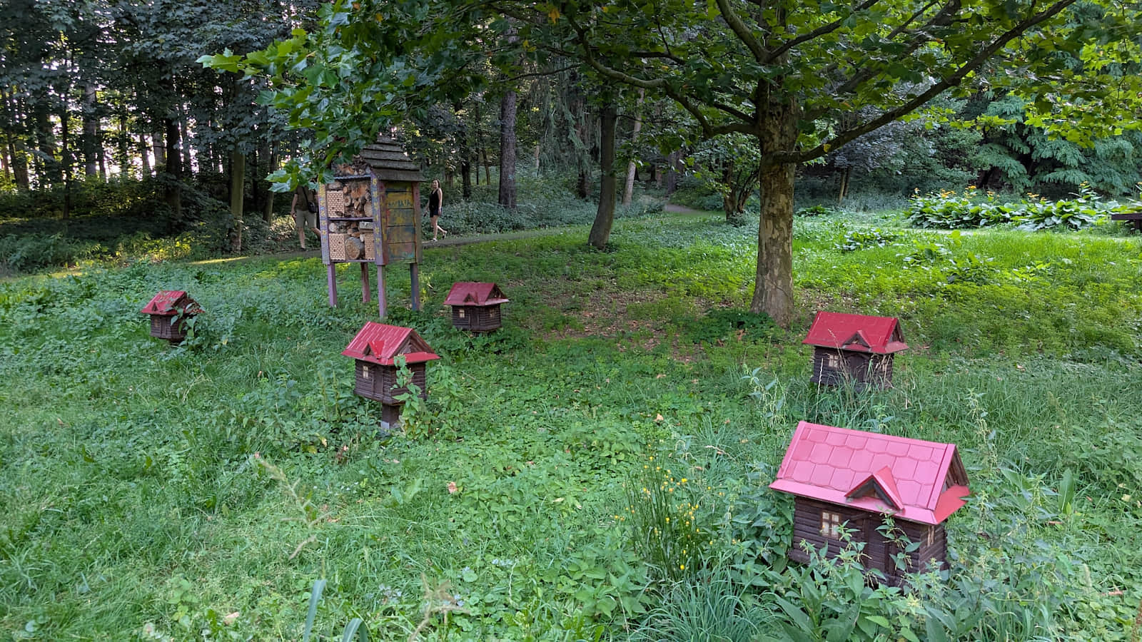 Park Szwedzki - domku dla owadów