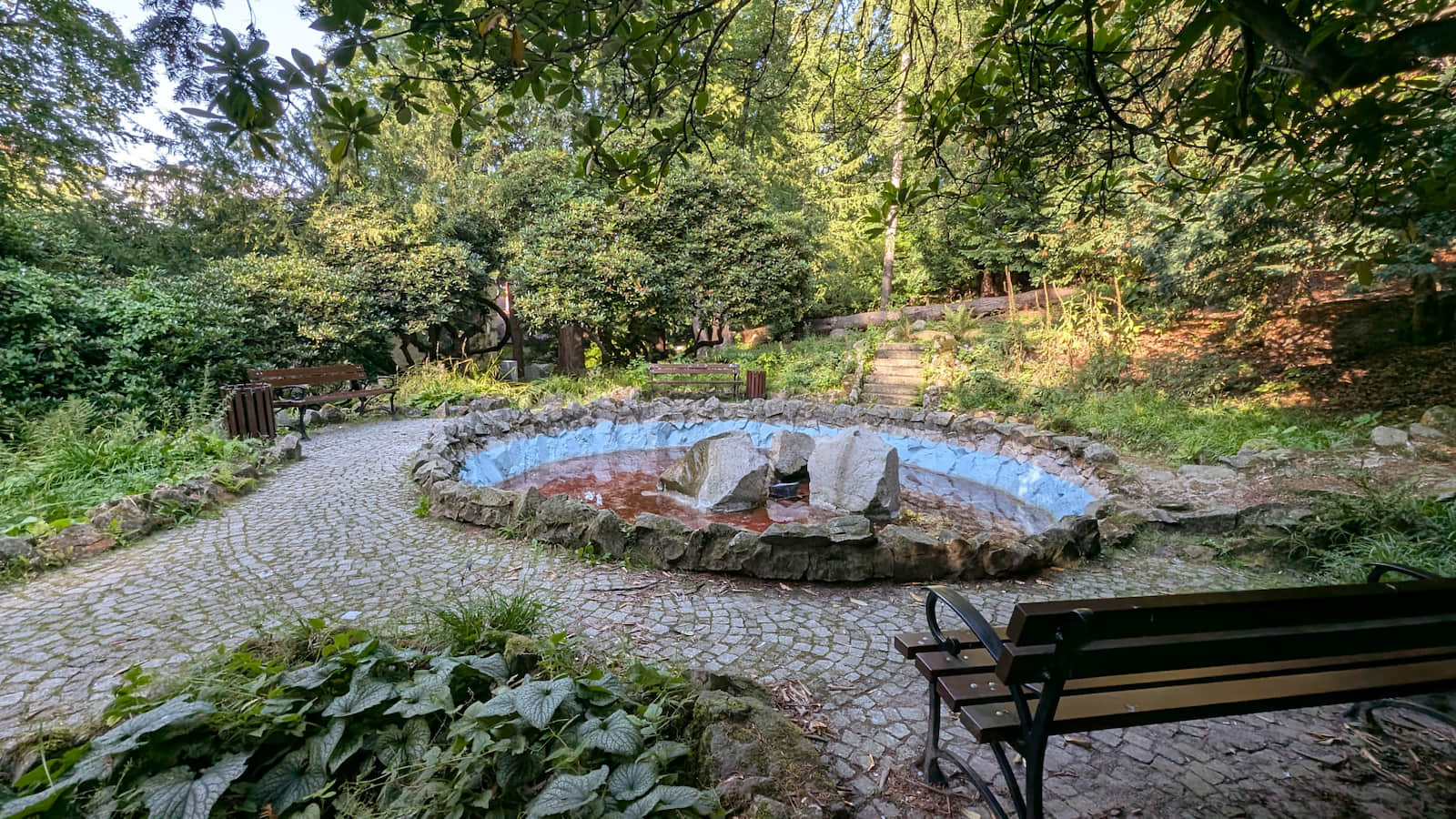 Park Zdrojowy - fontanna