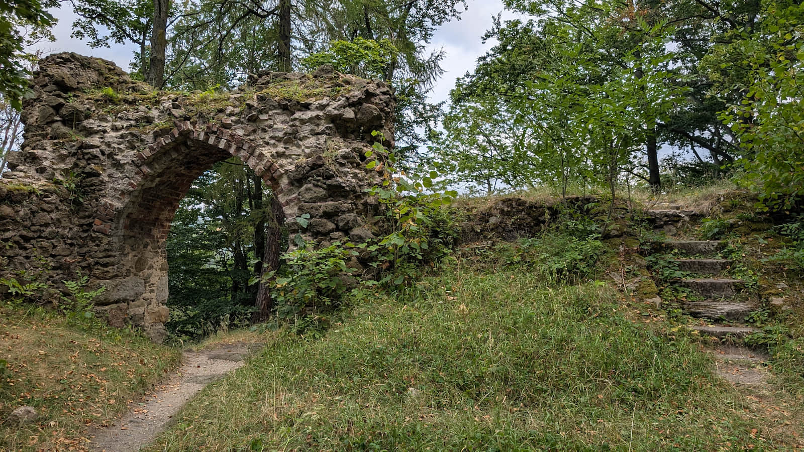 Castle gate