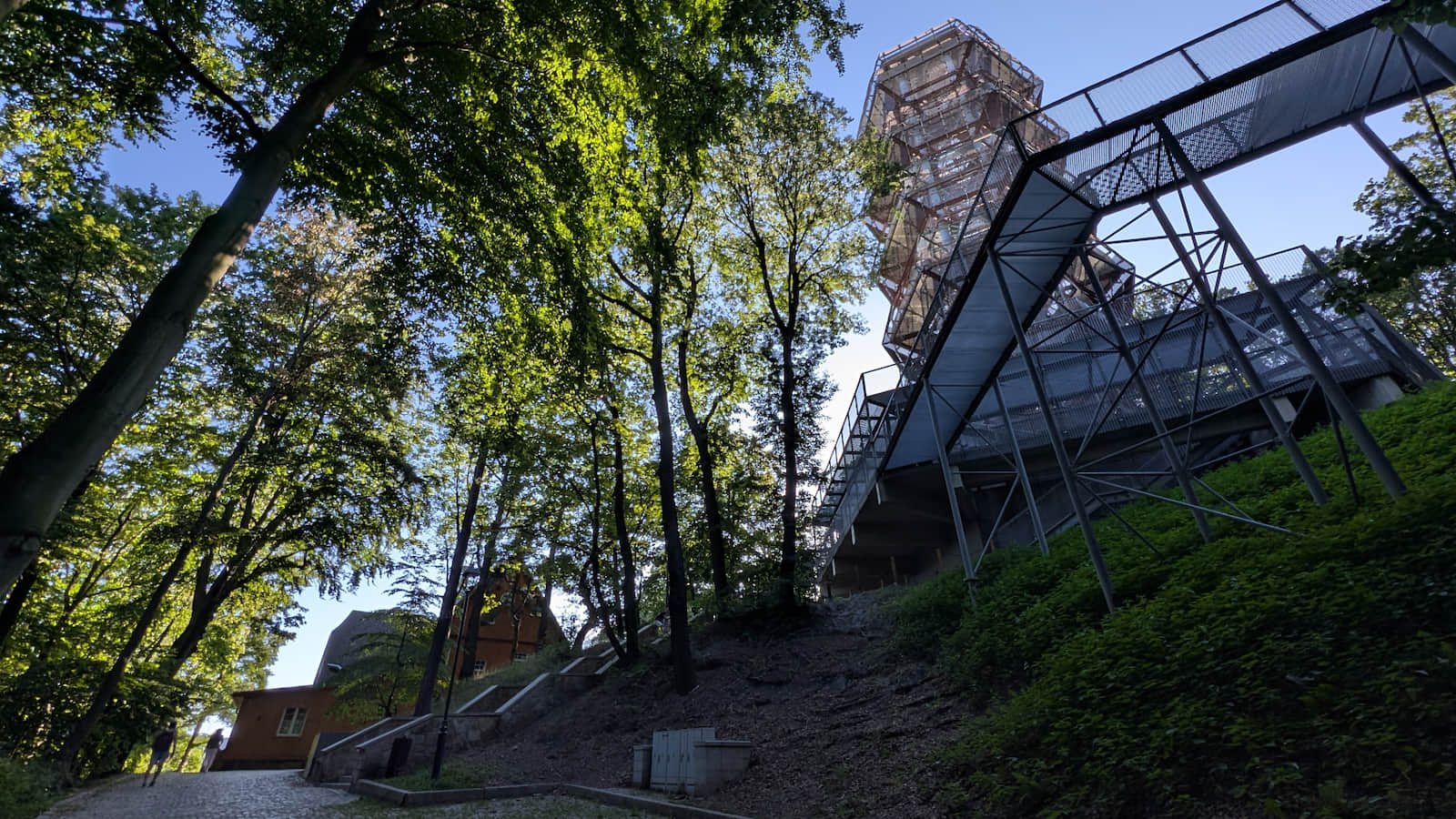 Wieża widokowa w parku Sobieskiego