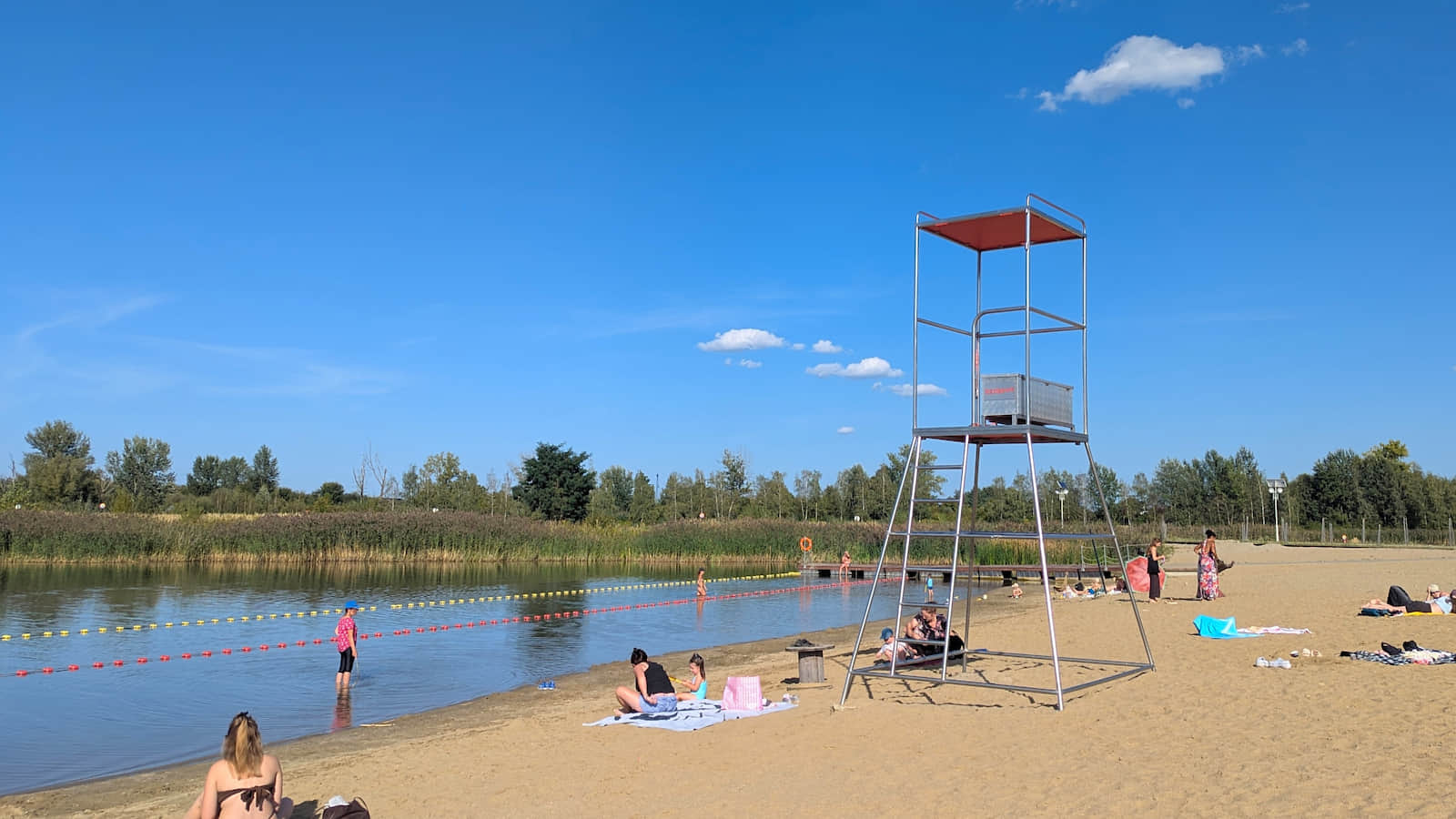 Plaża i strefy do pływania, Ośrodek Rekreacyjny 