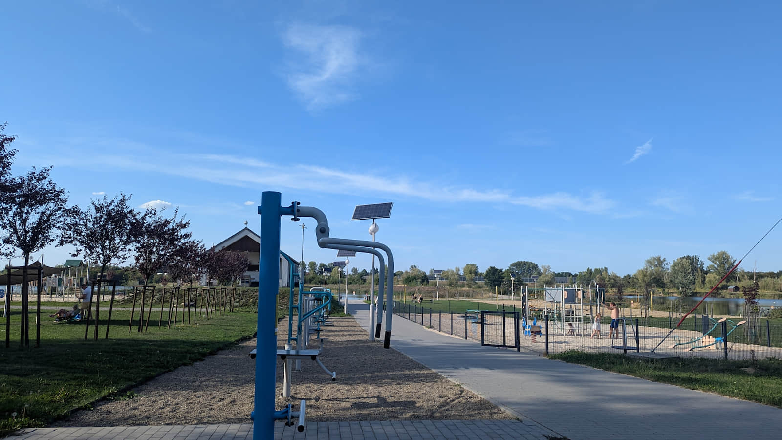 Siłownia oraz drugi plac zabaw, Ośrodek Rekreacyjny 