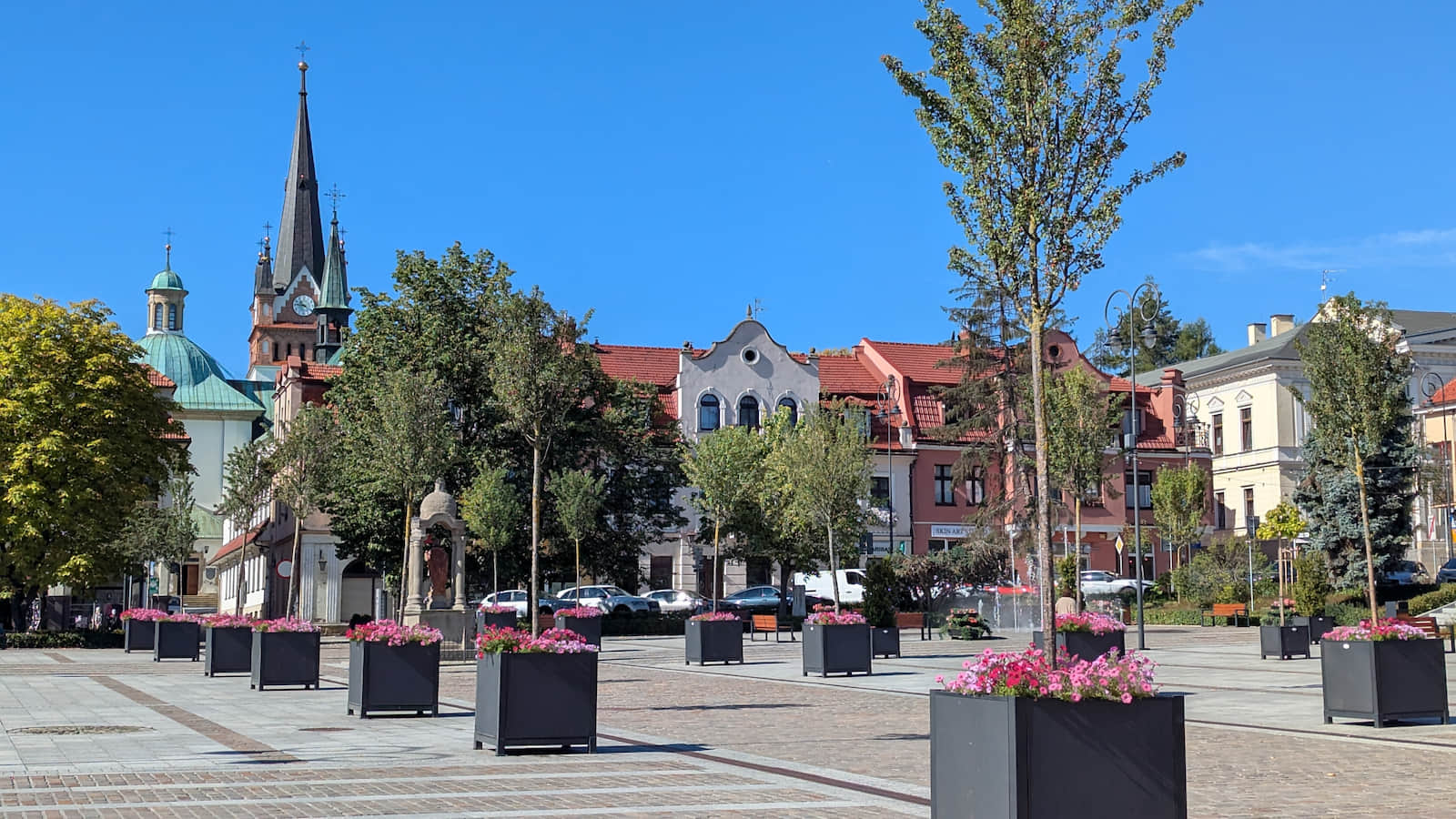 Rynek w Myślenicach