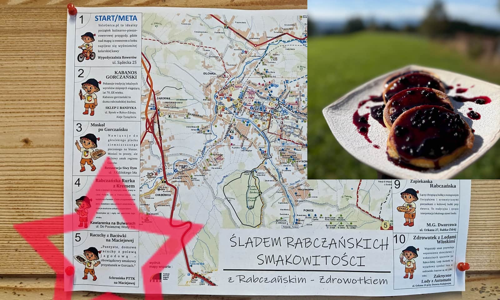Racuchy z Bacówki na Maciejowej na Szlaku Rabczańskich Smakowitości