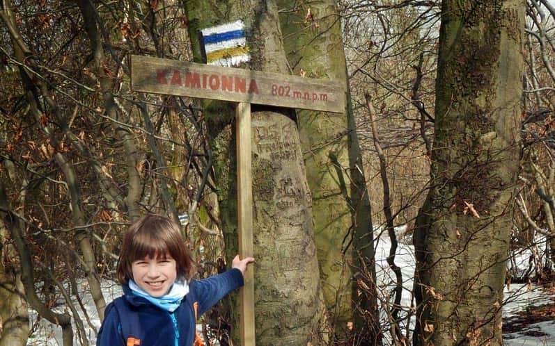 Kamionna, Beskid Wyspowy - summit