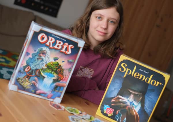 Obie gry "Orbis" i "Splendor" wydawnictwa Rebel.