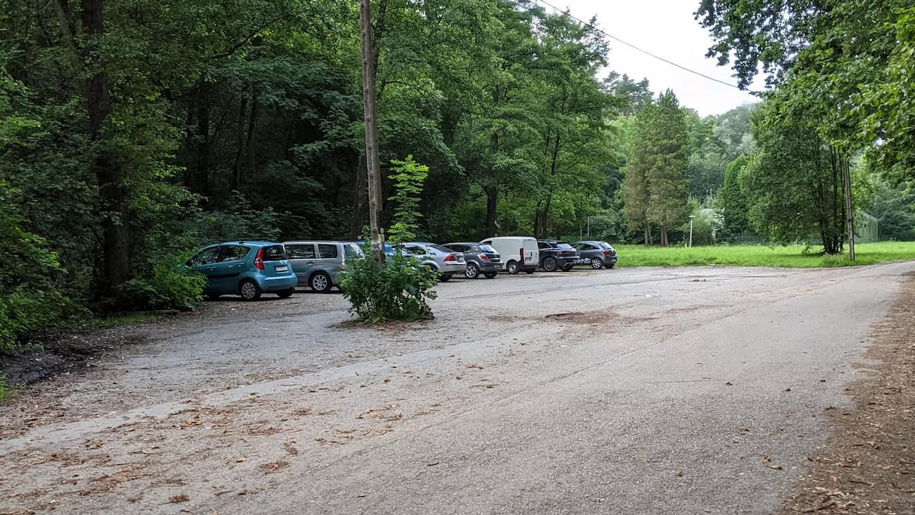Dolina Grzybowska - parking
