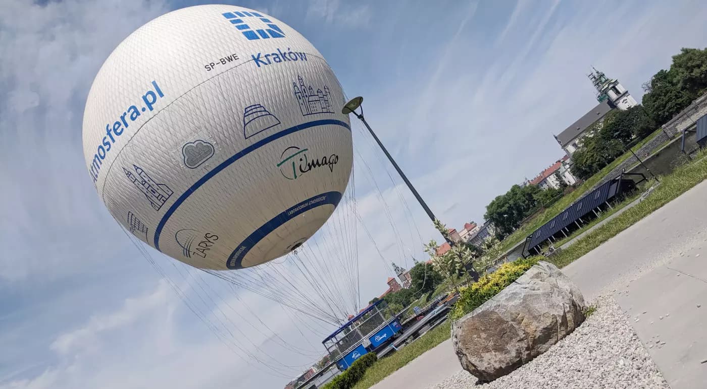 Balonowa platforma widokowa