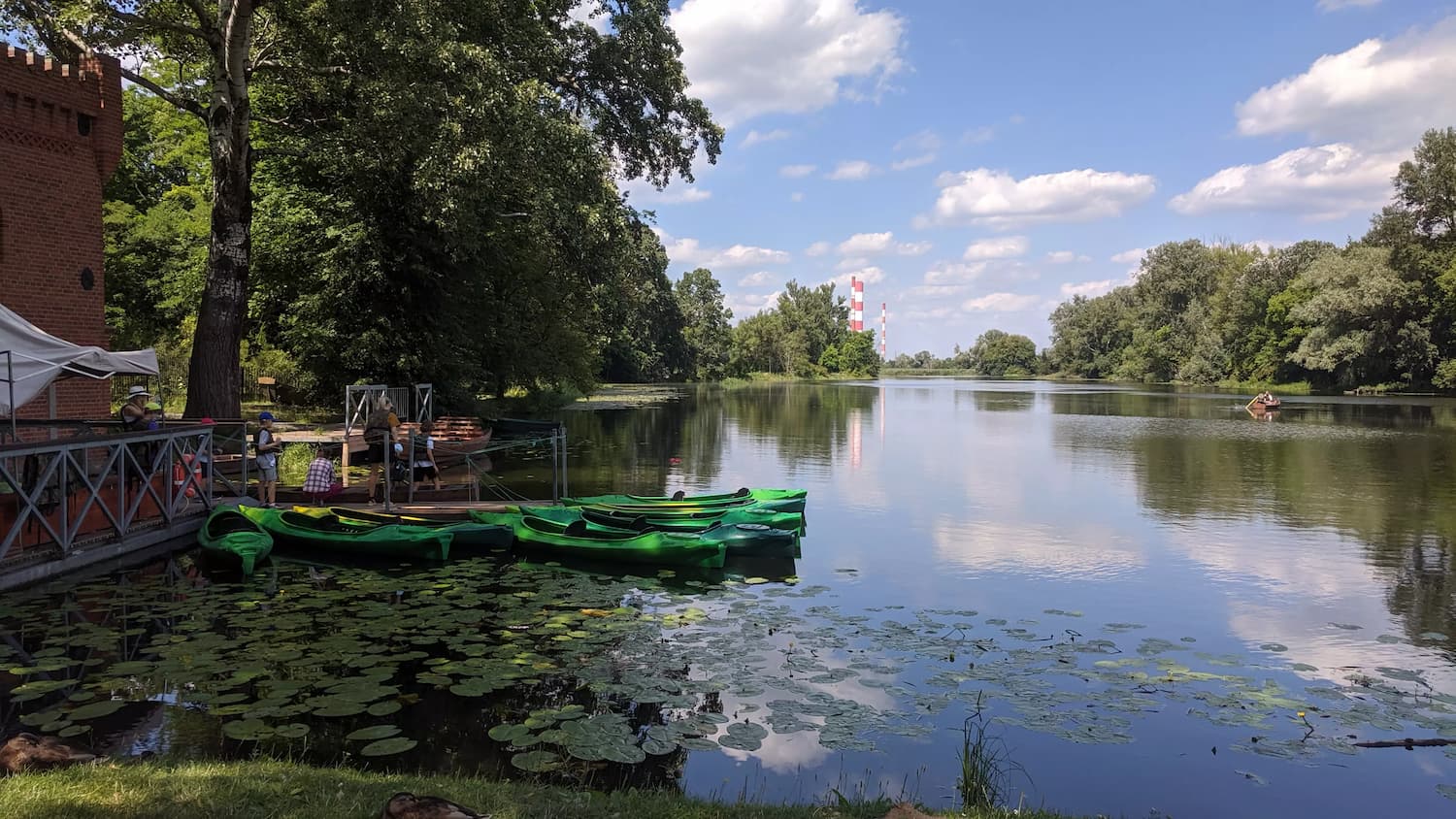 Jezioro Wilanowskie - wypożyczalnia łódek