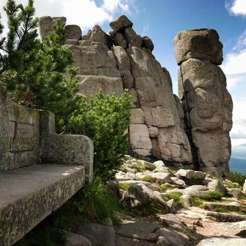 Słonecznik (Sunflower) Rock - viewpoint