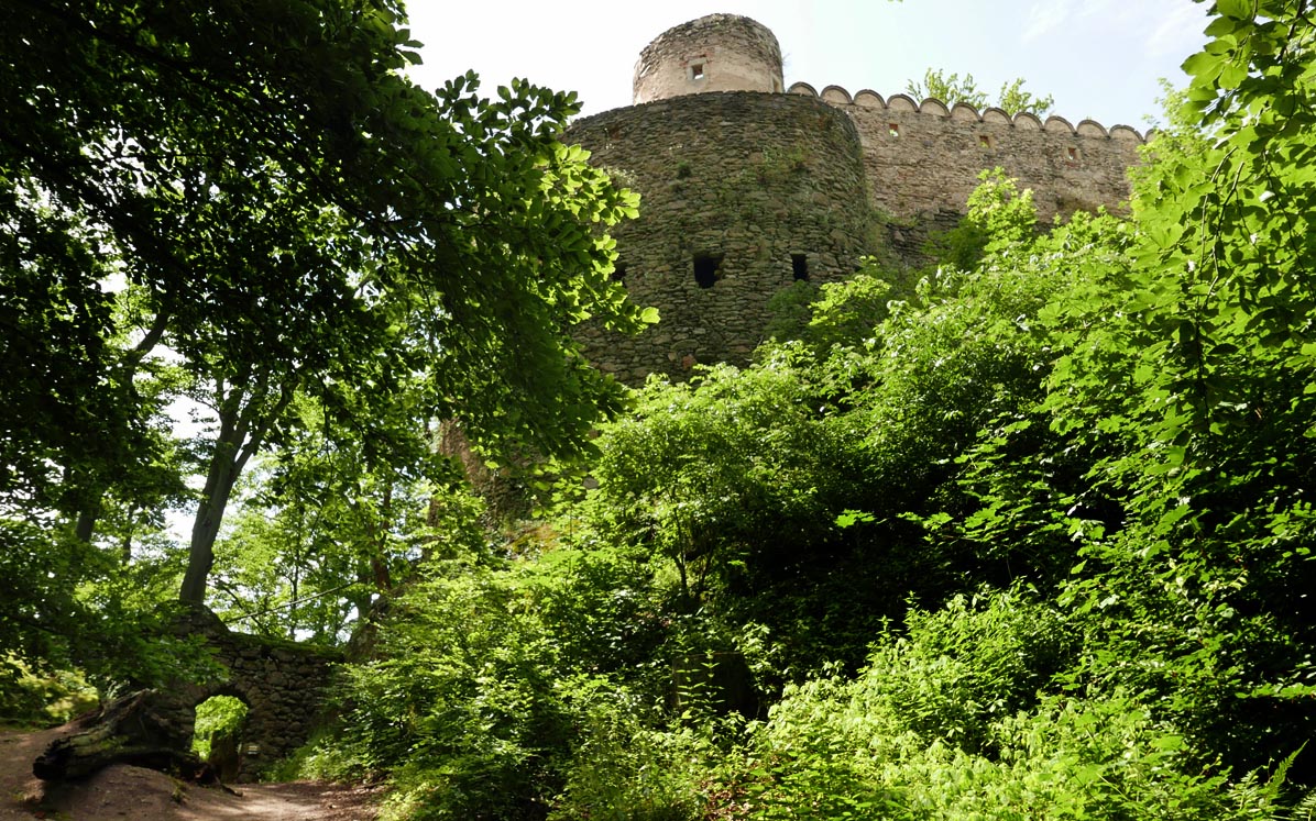 Chojnik Castle - Side Gate near Kunegunda's Stairs