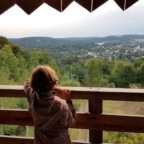 Góra Tartaczna viewpoint in Zwierzyniec