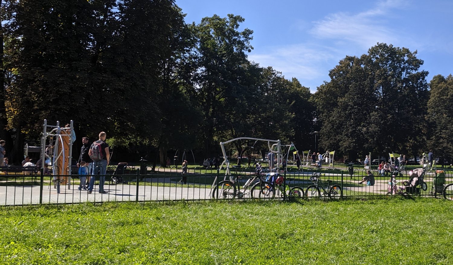 Park Kościuszki - plac zabaw