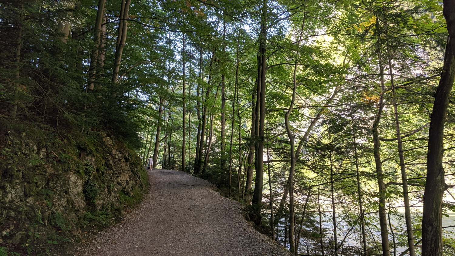 The steepest climb on the route