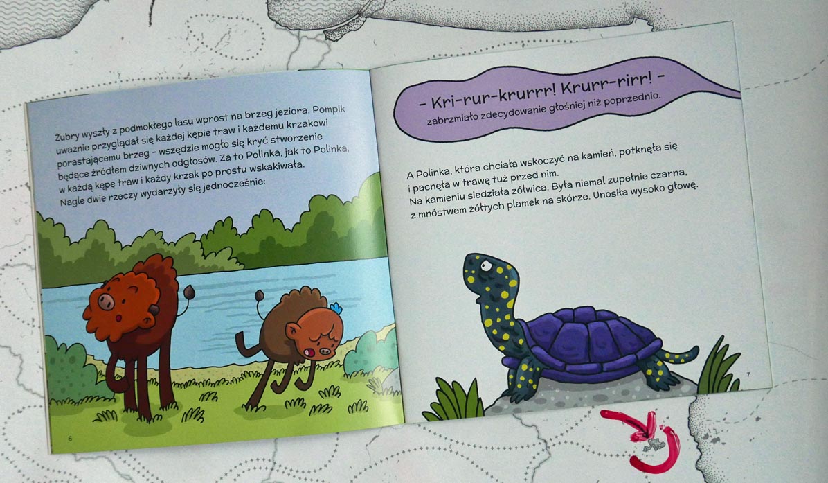 Żubr Pompik Wyprawy - Taniec Żurawi