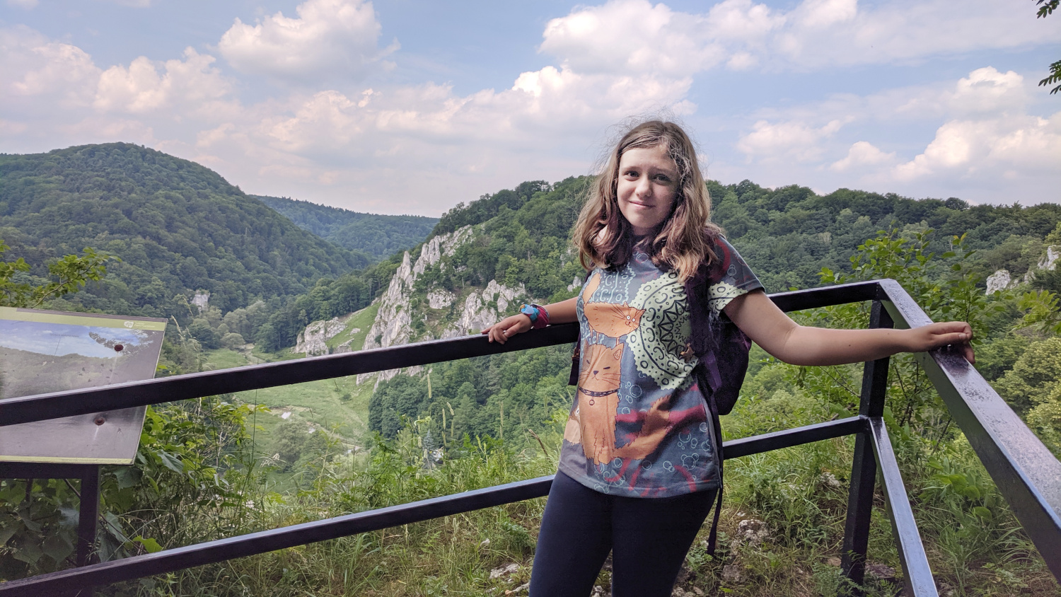 Ojców, green educational trail - viewpoints of Prądnik Valley
