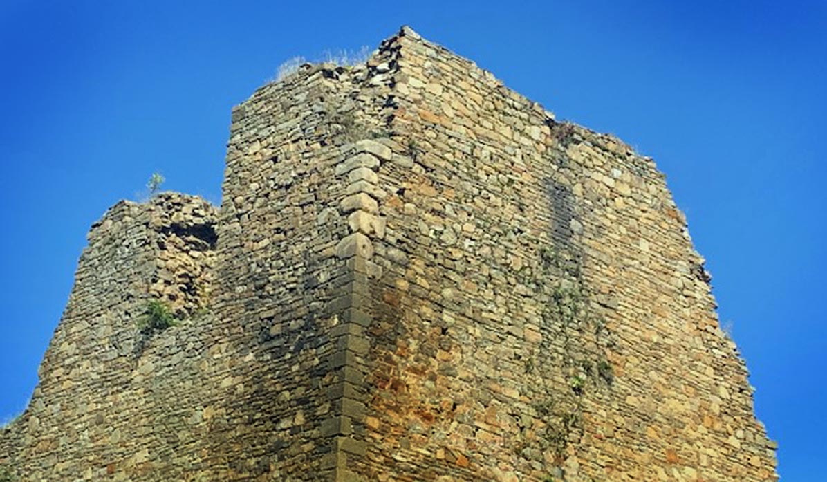 Castle in Lanckorona - tower ruins