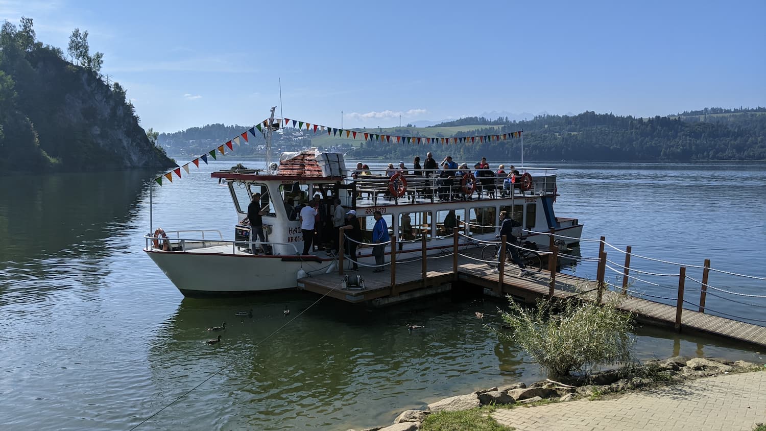 Niedzica-Czorsztyn bike ferry