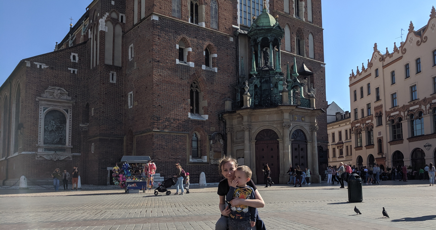 St. Mary's Church in Krakow - main entrance