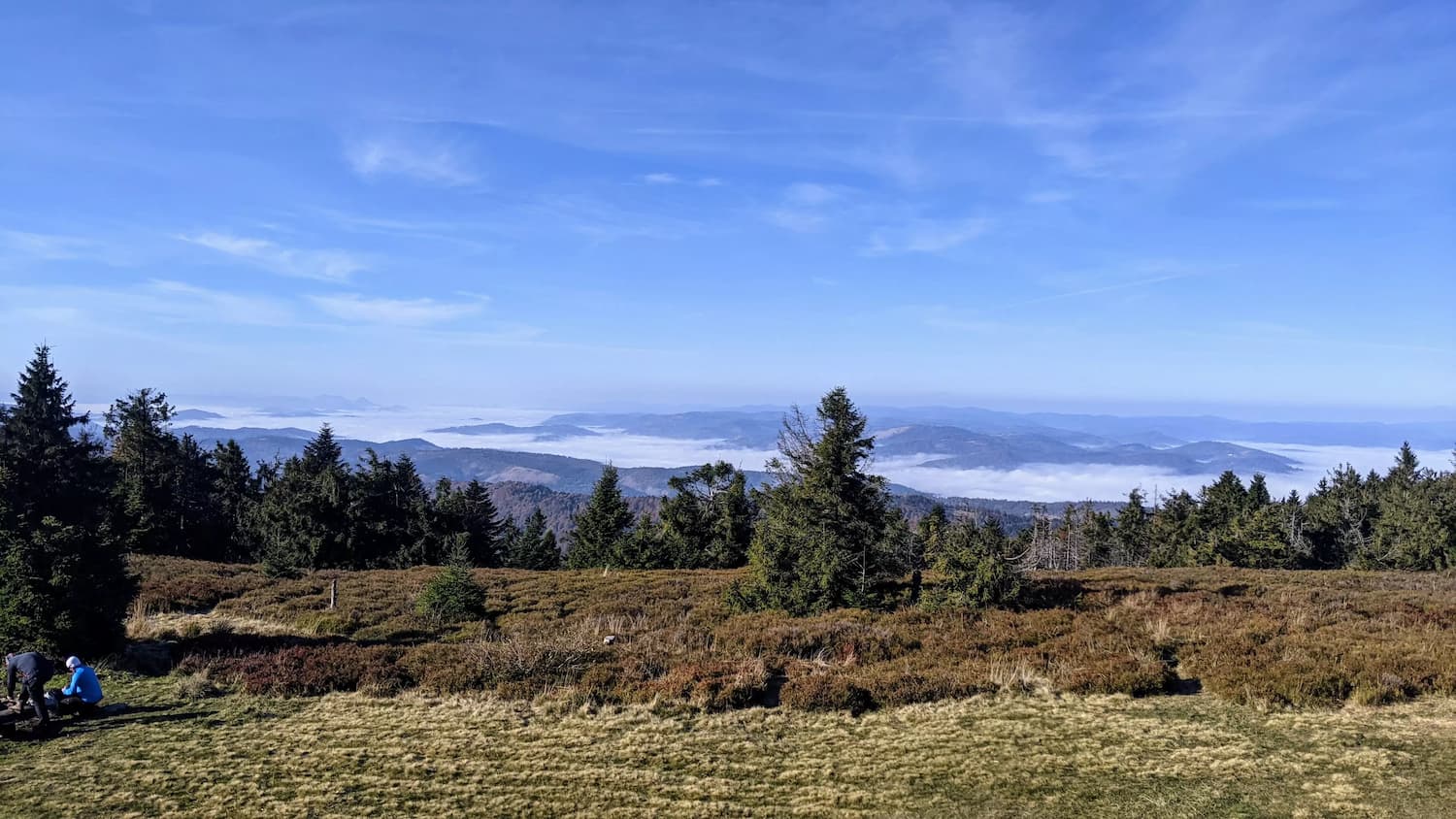 Wielka Racza - widok ze szczytu