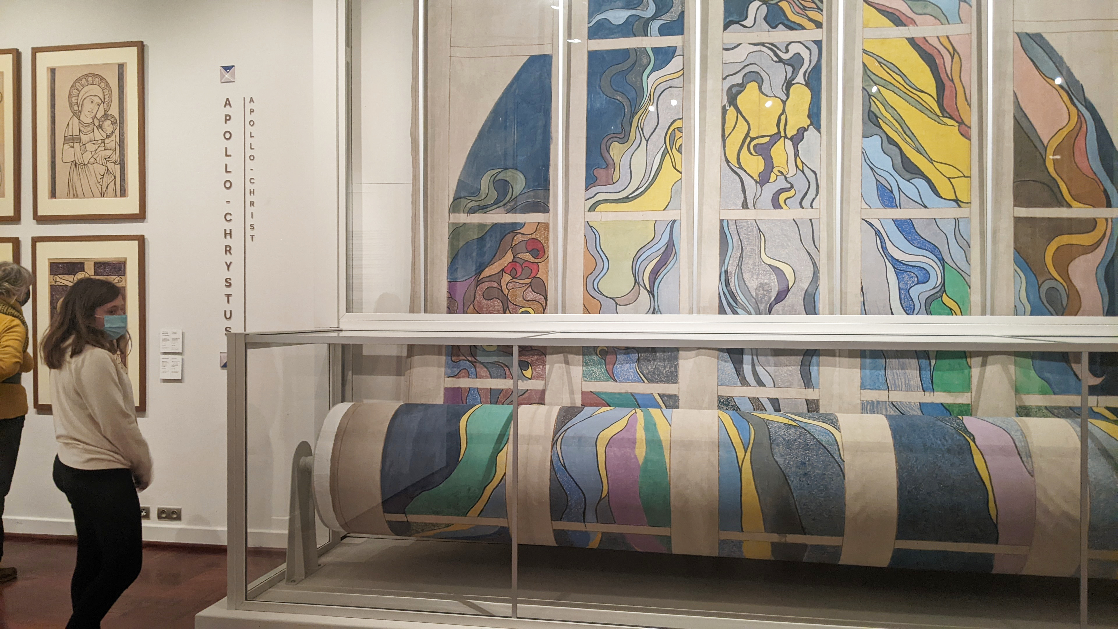Muzeum Stanisława Wyspiańskiego - projekt witrażu 