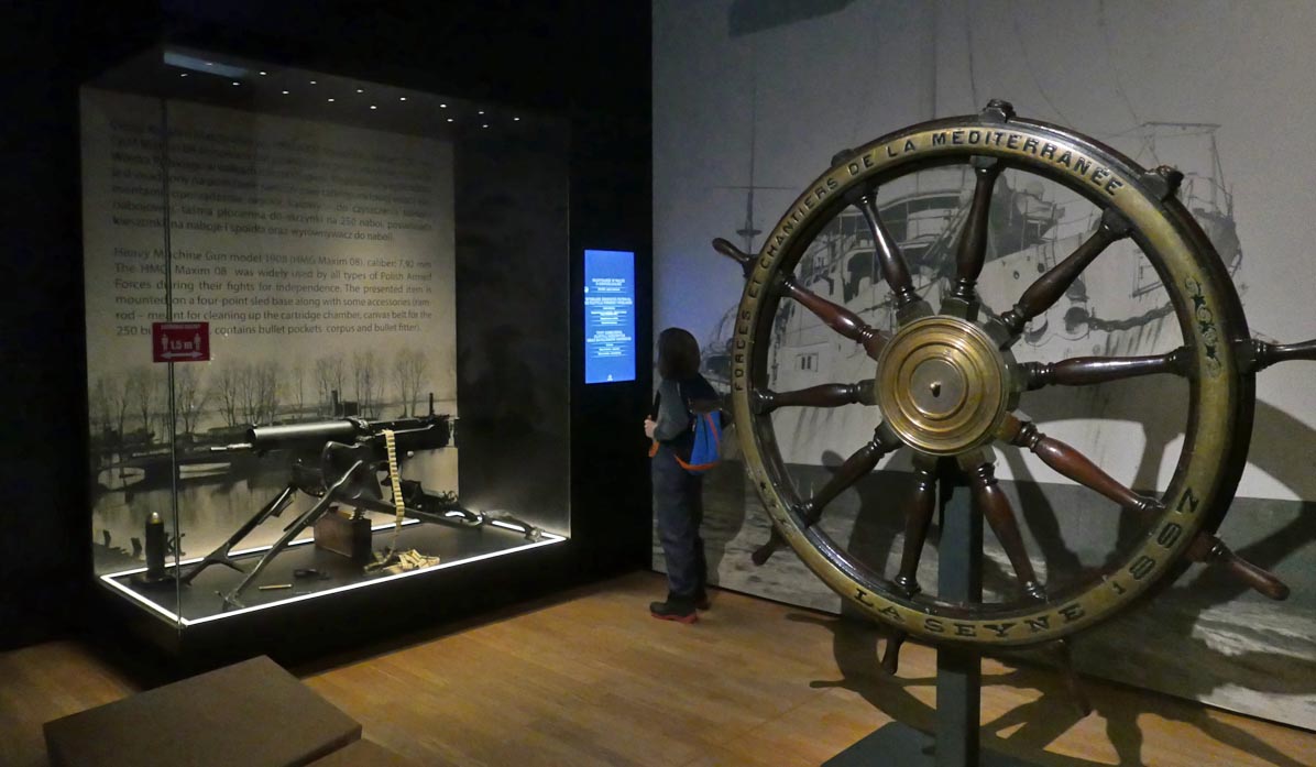 Muzeum Marynarki Wojennej w Gdyni - 1. piętro: 