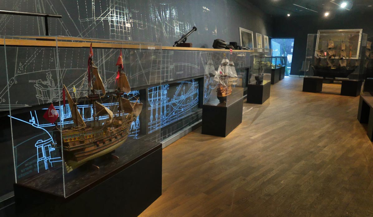 Muzeum Marynarki Wojennej w Gdyni - 2. piętro: 