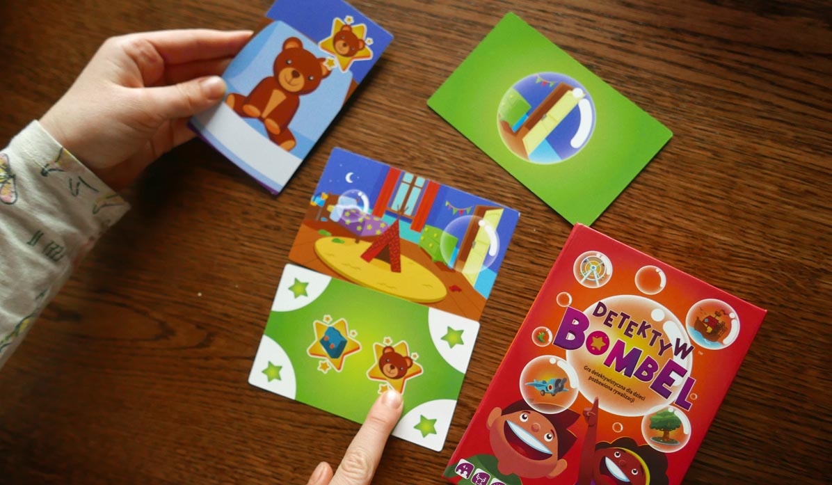 Detektyw Bombel - jak grać? wyd. Rebel