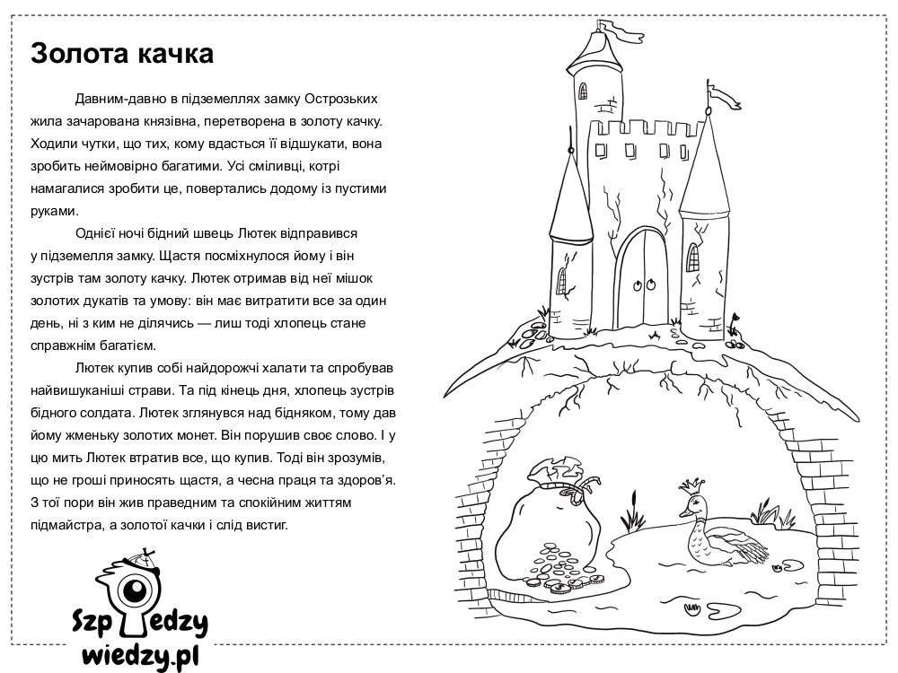Kolorowanki warszawskie legendy 