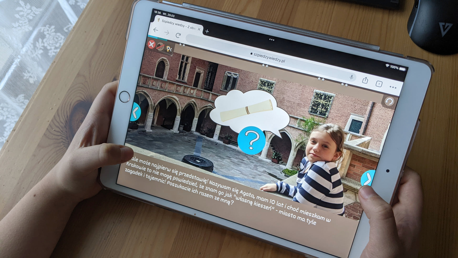 Aplikacja SzpiedzyWiedzy.pl - Z obwarzankiem po Krakowie