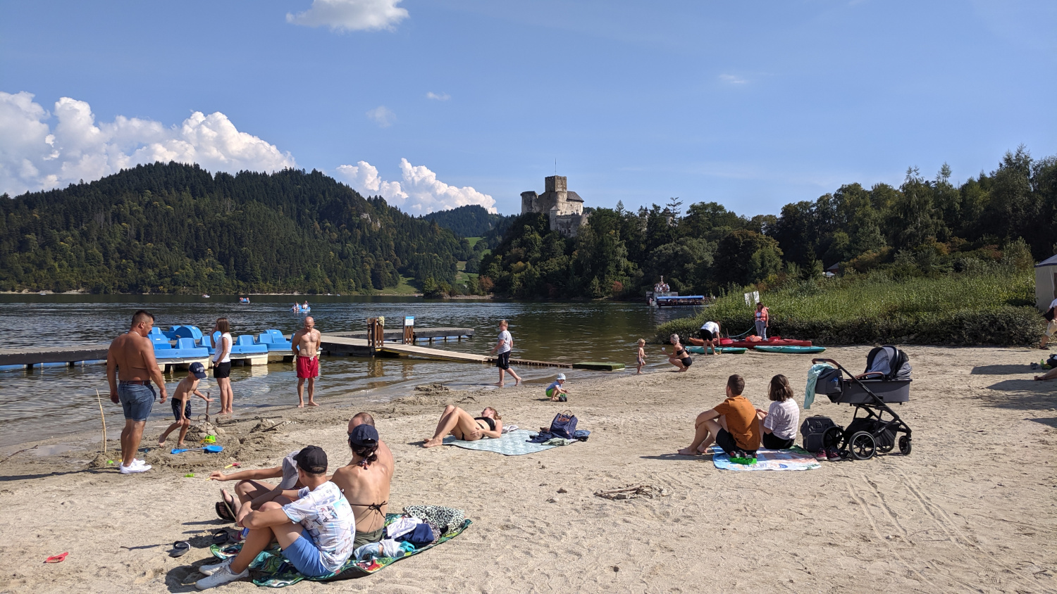 Beach in Niedzica