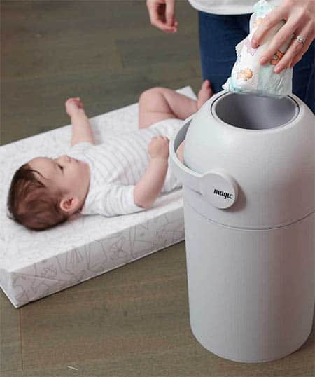 Kosz na zużyte pieluchy