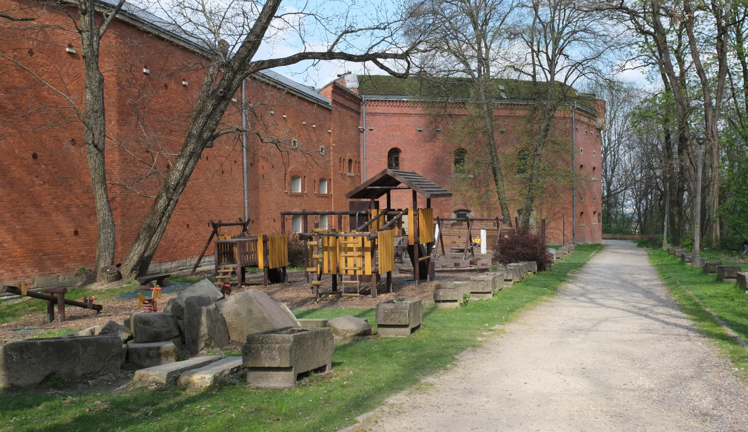 Playground near Kościuszko Mound