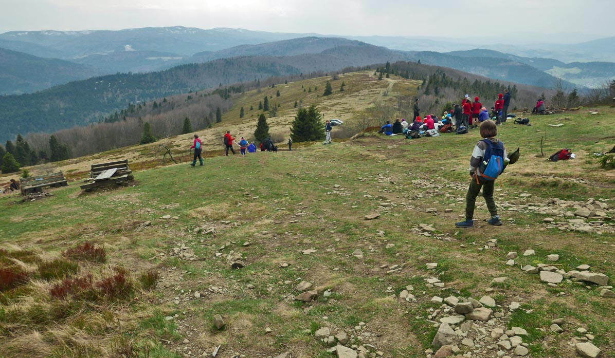 Polana Stumorgowa pod Mogielicy - widoki