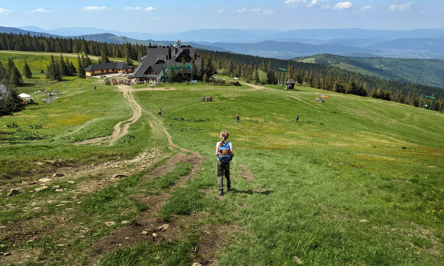 Hala Miziowa - widok od wschodu