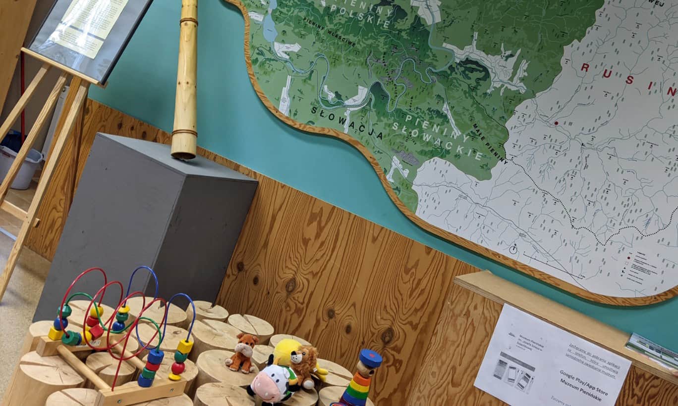 Pieniny Museum in Szlachtowa. Children's corner