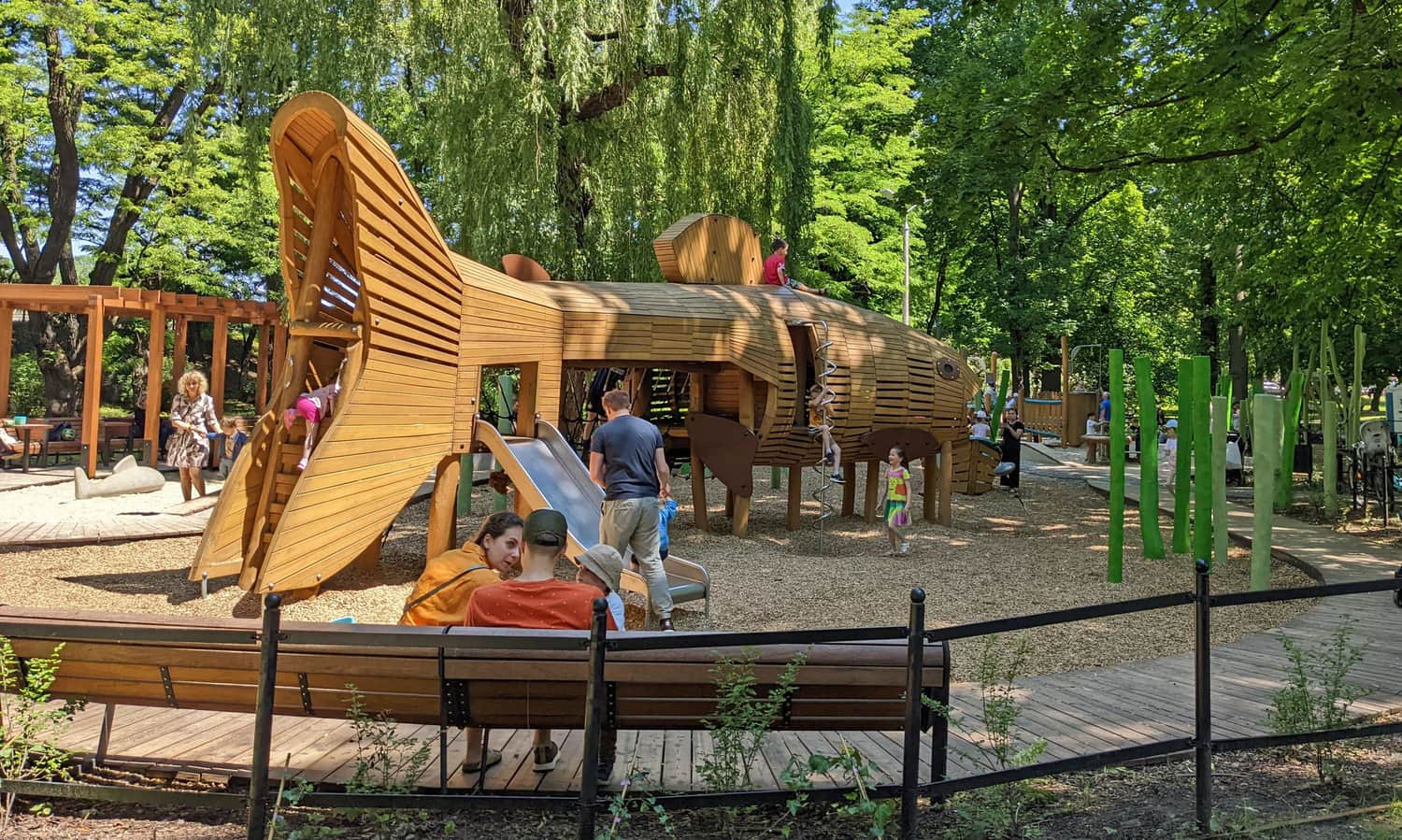 Planty Nowackiego - nowy plac zabaw